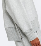Varley Barker oversized jersey turtleneck sweater