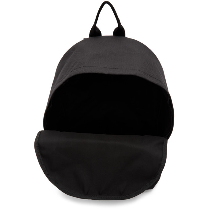 Marcelo Burlon County of Milan Black and Grey Sharp Wings Backpack