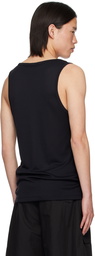 Studio Nicholson Navy Brucio Tank Top