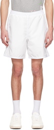 Thom Browne White Military Shorts