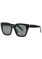 Saint Laurent Oversized Square-frame Sunglasses - Black - One Size