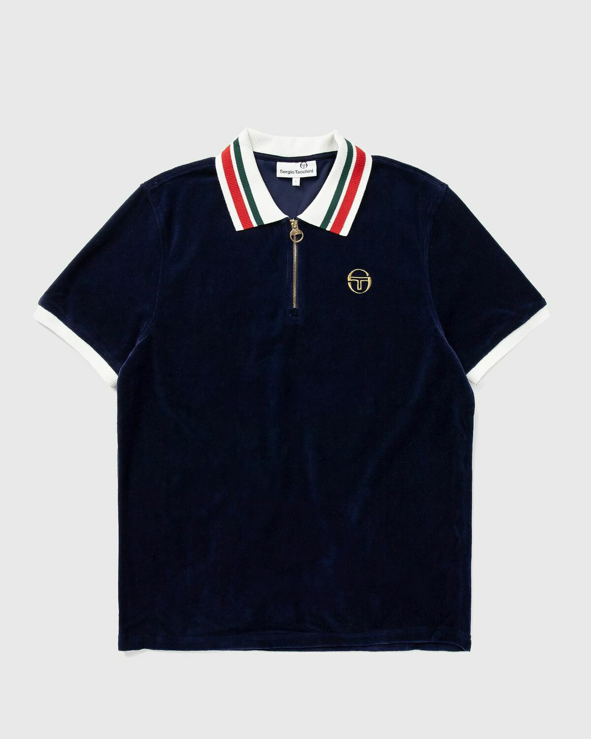Sergio Tacchini MAHONY VELOUR POLO Multi-color Men Sergio Tacchini