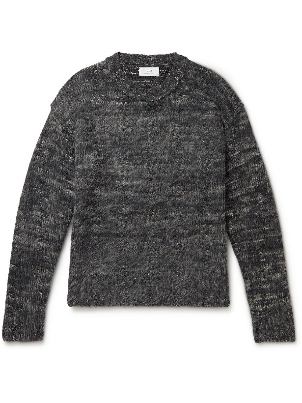 Photo: Mr P. - Surplus Wool-Blend Sweater - Black