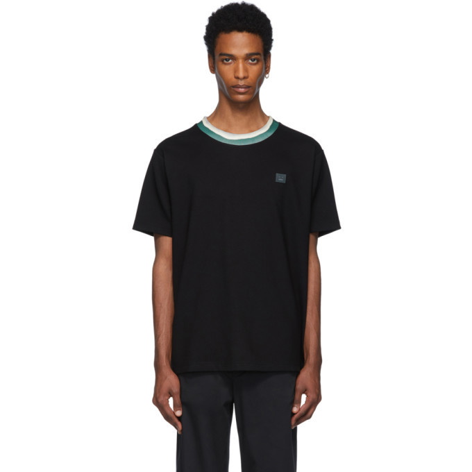 Photo: Acne Studios Black Elsom Face T-Shirt