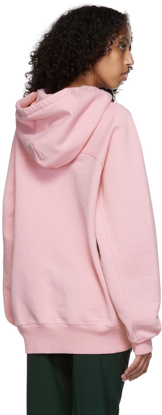 AMI Paris Pink Ami de Cœur Hoodie AMI
