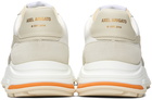 Axel Arigato White & Beige Rush Bee Bird Sneakers