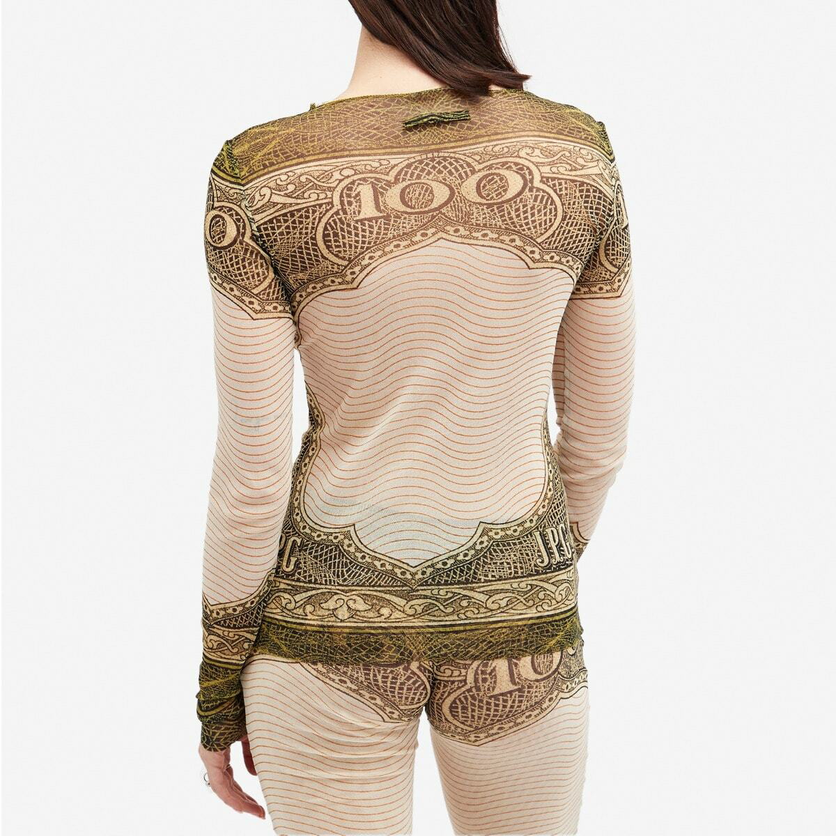 トップス Jean Paul Gaultier lace mesh long sleeve Jean paul gaultier top mesh | The Webster