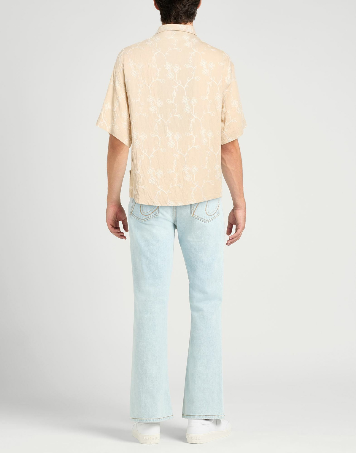 Berna Mens Shirt in Beige
