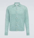 Auralee - Wool and cashmere knit shirt