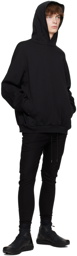 Attachment Black Double-Faced Hoodie