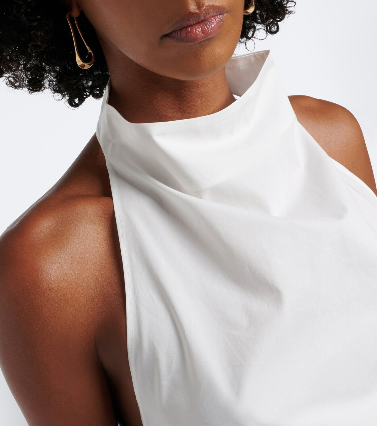 SIR Klara cotton halterneck top