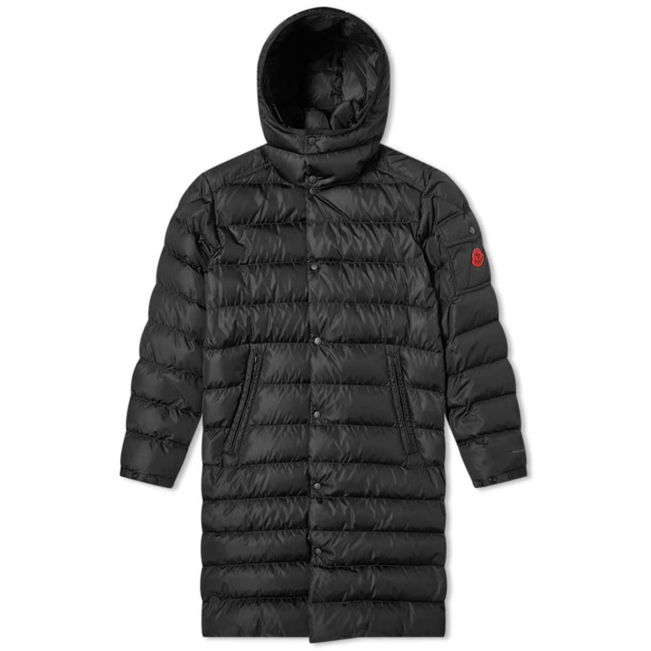Photo: Moncler Nicaise Recycled Long Hooded Down Jacket