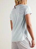 Nike Tennis - NikeCourt Slam Slim-Fit Printed Dri-FIT T-Shirt - Blue