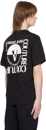 Versace Jeans Couture Black V-Emblem T-Shirt