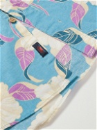 Faherty - Breeze Button-Down Collar Floral-Print Hemp-Blend Shirt - Blue