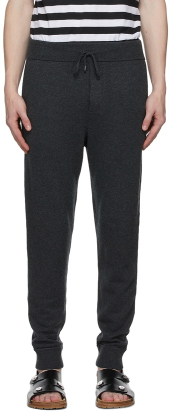 Photo: Ralph Lauren Purple Label Grey Wool & Cashmere Lounge Pants