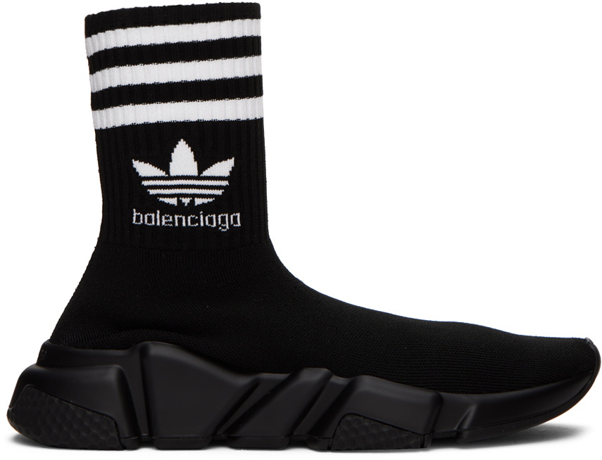 Balenciaga Black adidas Originals Edition Speed Sneakers Balenciaga
