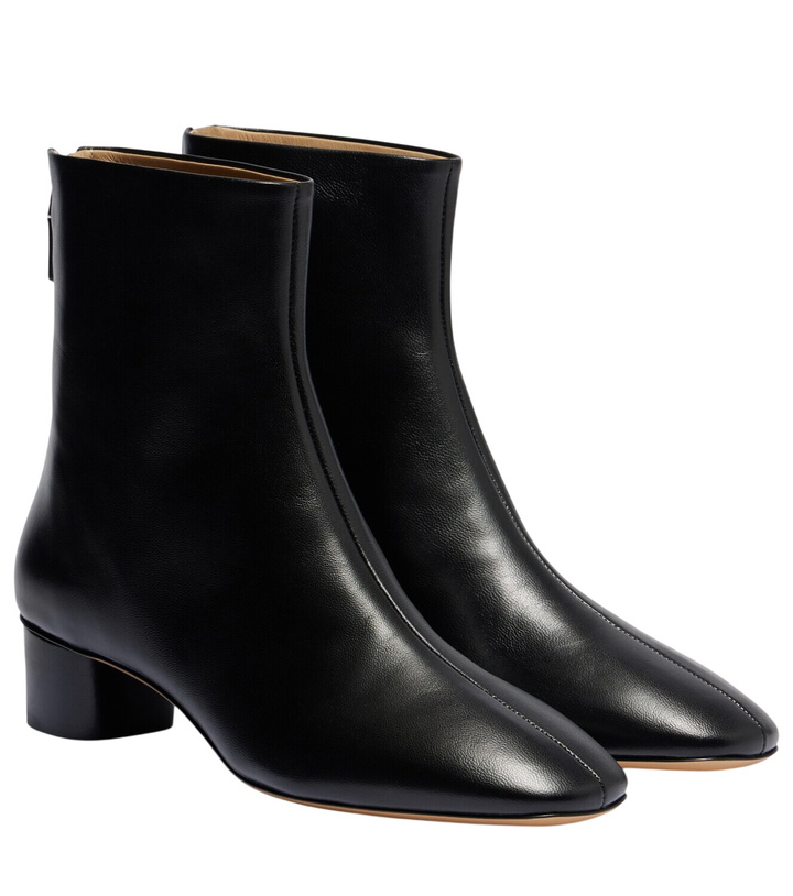 Photo: Le Monde Béryl Carole leather ankle boots