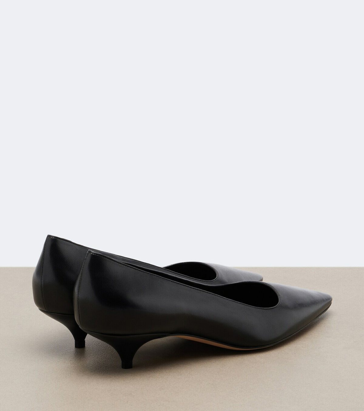 The Row Liisa leather pumps