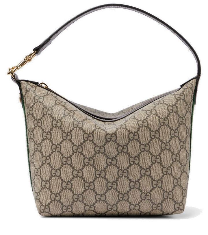 Photo: Gucci Ophidia GG Super Mini canvas shoulder bag