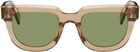 RETROSUPERFUTURE Brown Serio Sunglasses