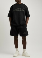 DSQUARED2 Icon Logo Jersey Shorts Black