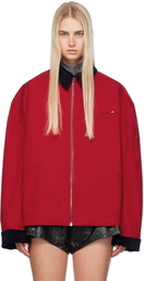 Meryll Rogge Red Cotton Jacket