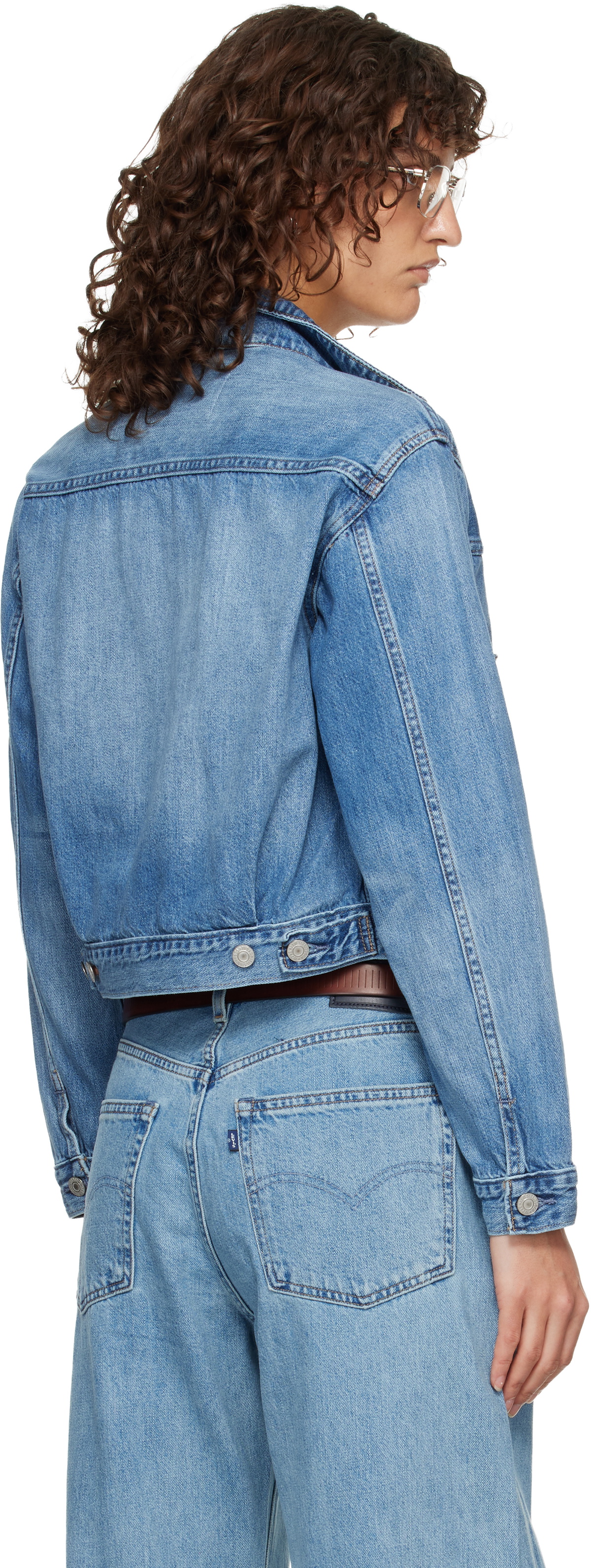Levi's Blue Type II Denim Trucker Jacket