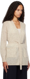 Max Mara Leisure Beige Visino Cardigan