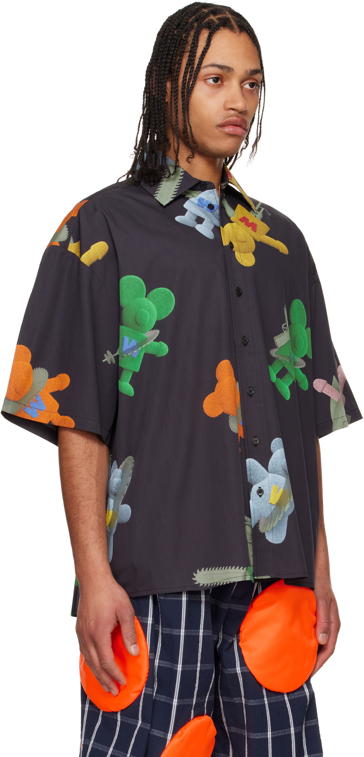 Walter Van Beirendonck Black Star Shirt