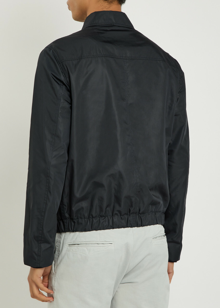 Slowear Shell Bomber Jacket Navy