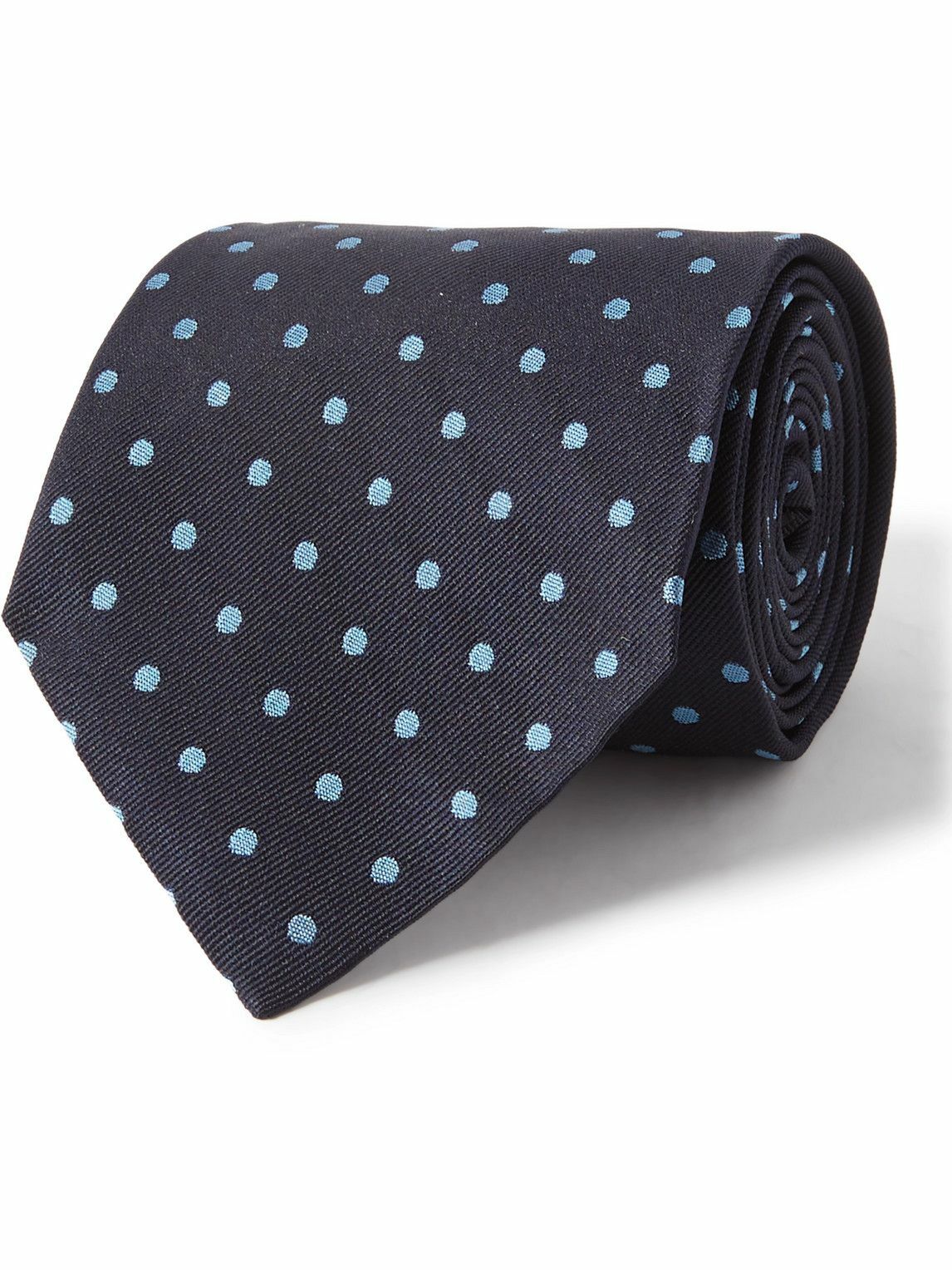 Tom Ford Cm Polka Dot Silk Jacquard Tie Tom Ford