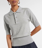 Extreme Cashmere Park cotton and cashmere polo shirt