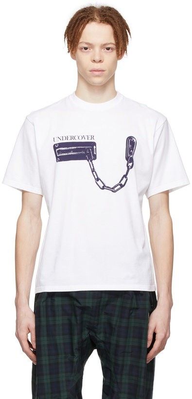 Photo: Undercover White Cotton T-Shirt