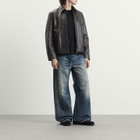 Diesel Men's Leather Jacket in Black