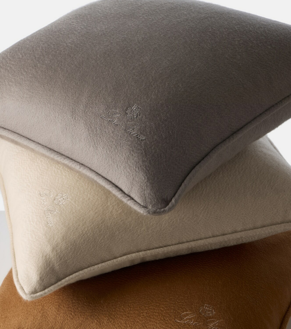 Loro Piana Unito cashmere cushion