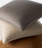 Loro Piana Unito cashmere cushion