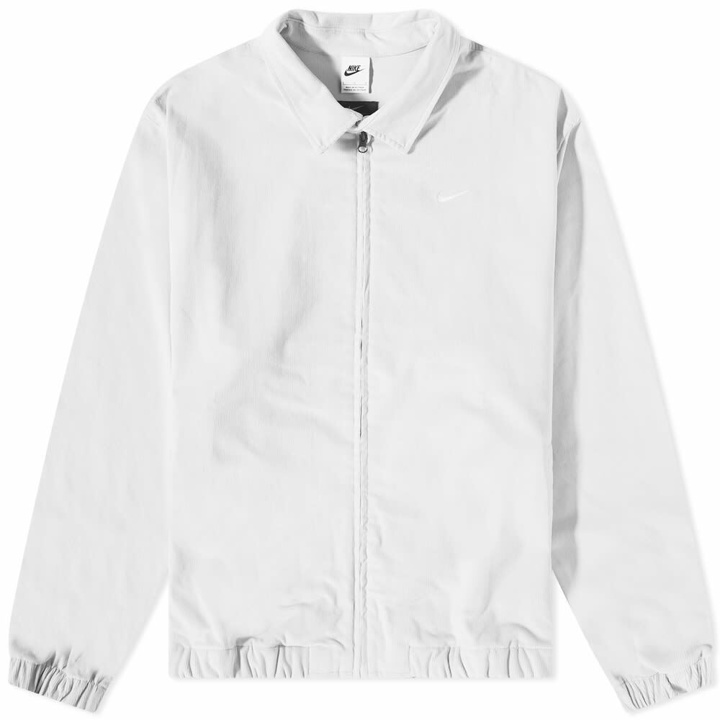 Photo: Nike Men's Life Harrington Jacket Cord in Light Iron Ore/White