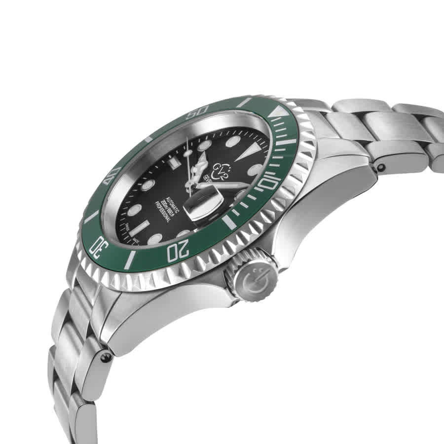 GV2 by Gevril Liguria Automatic Black Dial Mens Watch 42149