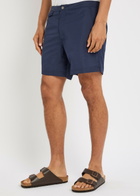 Sunspel Brushed-shell Swim Shorts Navy