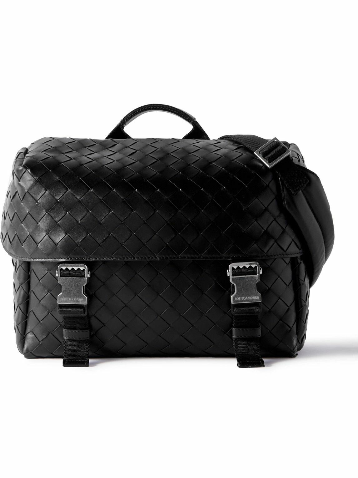 Bottega Veneta - Intrecciato Leather Messenger Bag Bottega Veneta