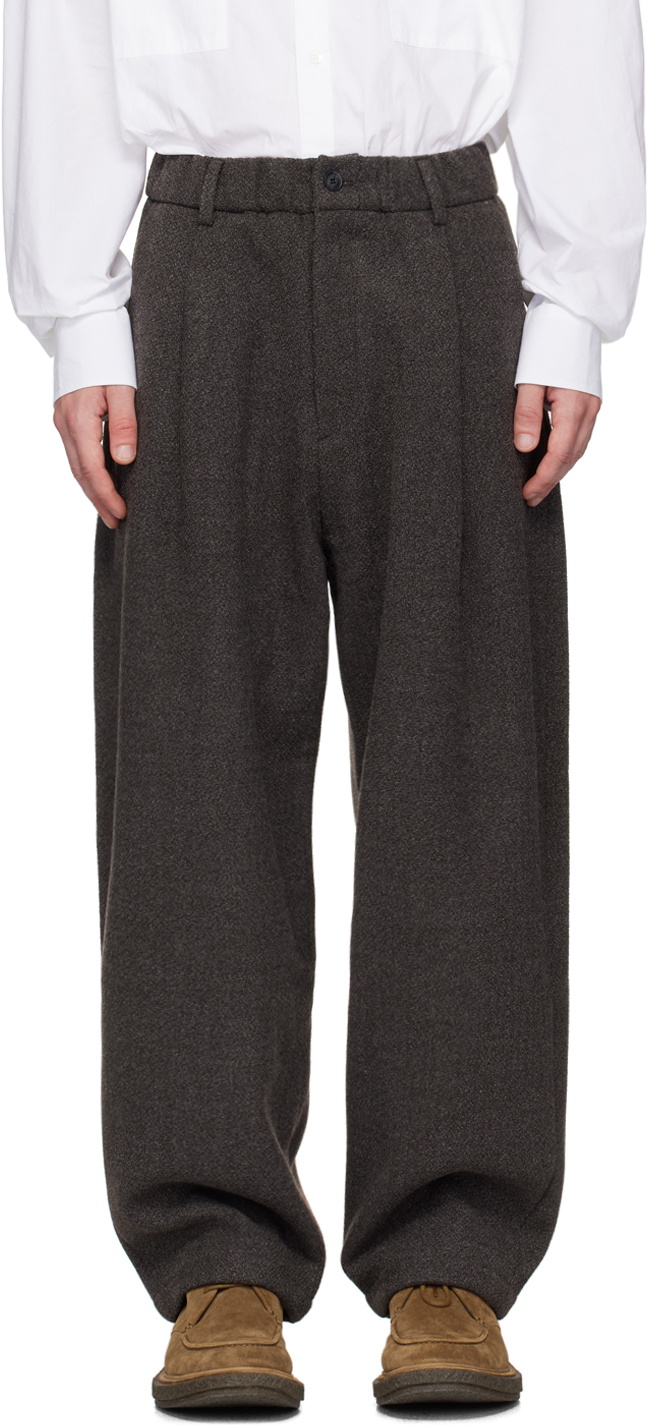 The Frankie Shop Gray Felix Trousers