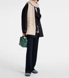 Loewe Anagram wool scarf