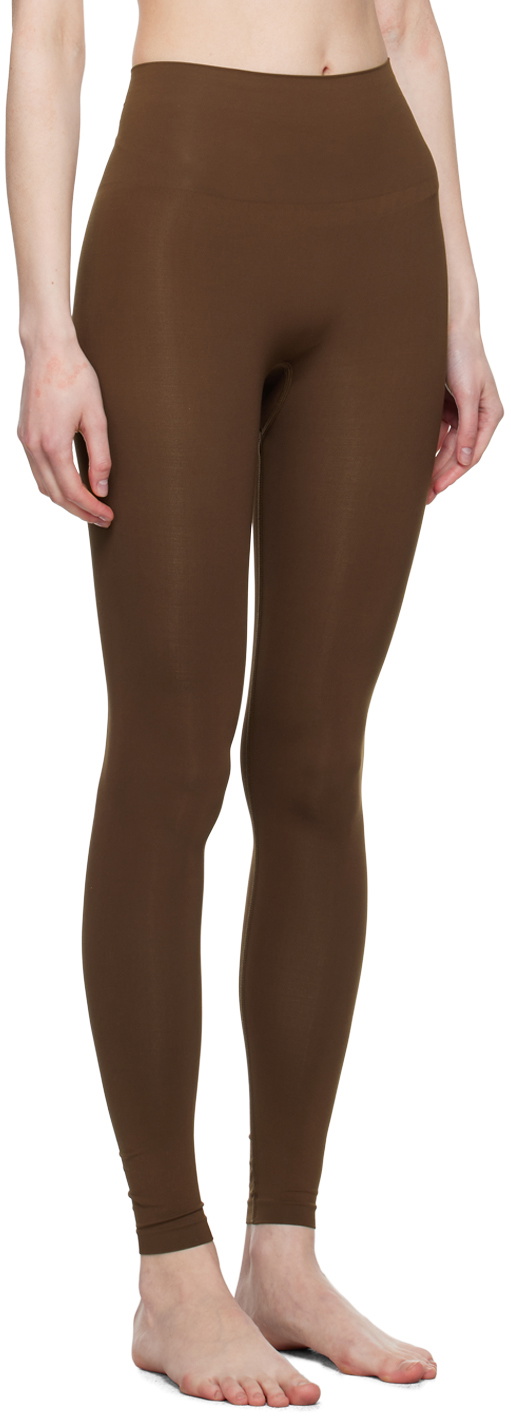 SKIMS Brown Soft Smoothing Leggings SKIMS