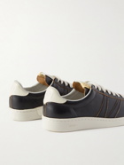 Visvim - Corda-Folk Leather Sneakers - Black