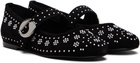 Coperni Black Belt Ballerina Flats