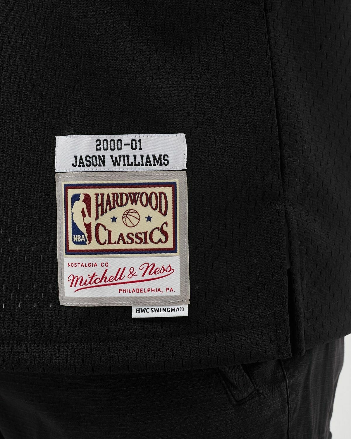 Mitchell & Ness Nba Swingman Jersey Sacramento Kings Road 2000 01 Jason Williams #55 Black - Mens - Jerseys