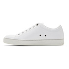 Lanvin White Logo Sneakers