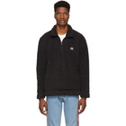 Levis Black Oversized Sherpa Jacket