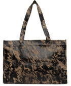 Commission Beige & Black Midtown Tote